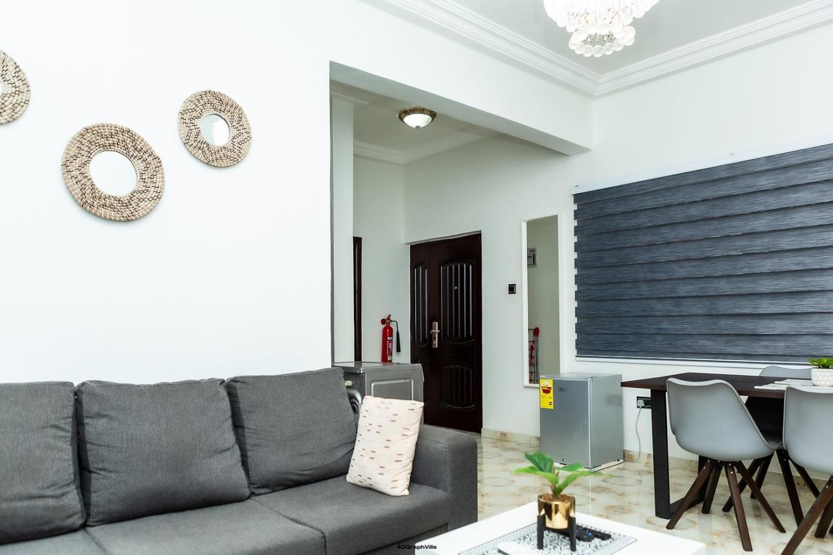 Stylish East Legon Apartment - Ac, Wi-Fi, Netflix Accra Bagian luar foto