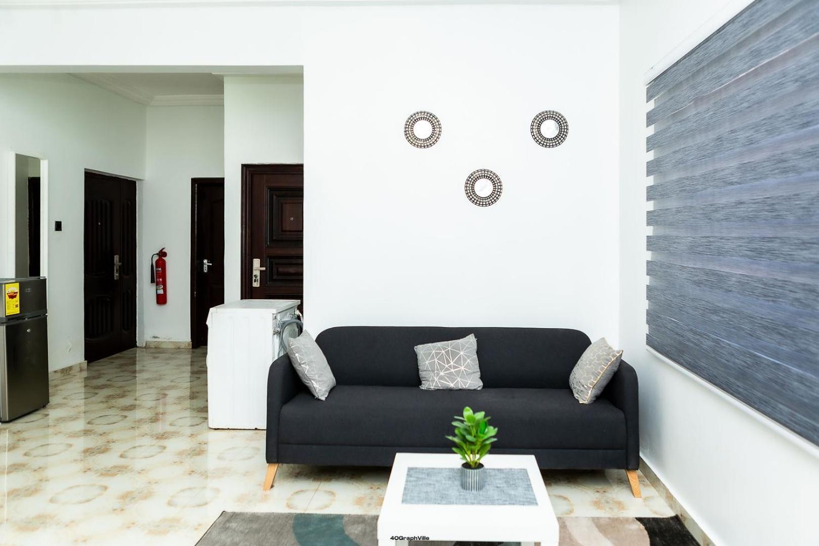 Stylish East Legon Apartment - Ac, Wi-Fi, Netflix Accra Bagian luar foto